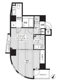 カスタリア初台 301 間取り図