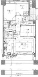 グランフォート青淵閣 6階 間取り図