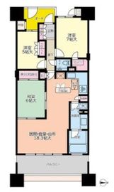プライヴブルー東京 9階 間取り図