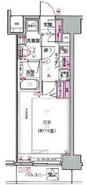 デュアレス愛宕虎ノ門 3階 間取り図