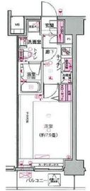 デュアレス愛宕虎ノ門 3階 間取り図