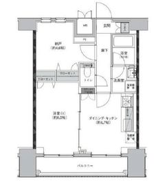 東京蒲田スクエアタワー 20階 間取り図