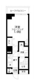 レジディア桜上水 203 間取り図