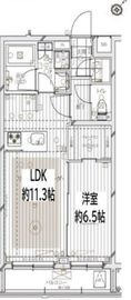 レガリス文京大塚 4階 間取り図