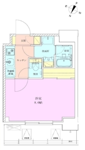 巣鴨レジデンス壱番館 304 間取り図