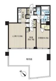 神宮前五丁目ブランシェ 1階 間取り図