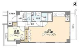 ピアースコード代々木参宮橋 3階 間取り図