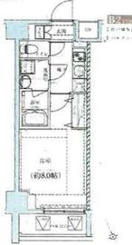 ベルシード上野松が谷 4階 間取り図