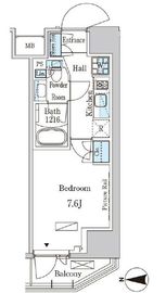 パークアクシス入谷 301 間取り図