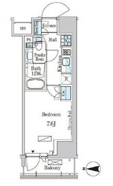 パークアクシス入谷 602 間取り図