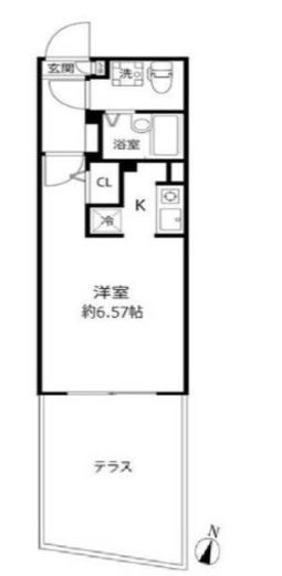 ブランシェ中野本町 103 間取り図