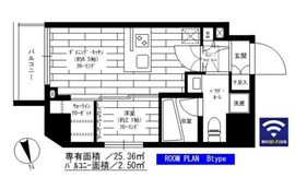 ステージファースト上野松が谷アジールコート 303 間取り図