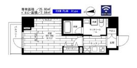 ステージファースト秋葉原 10階 間取り図