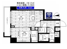 ステージファースト秋葉原 12階 間取り図