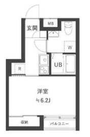 アーバンパーク不動前 303 間取り図