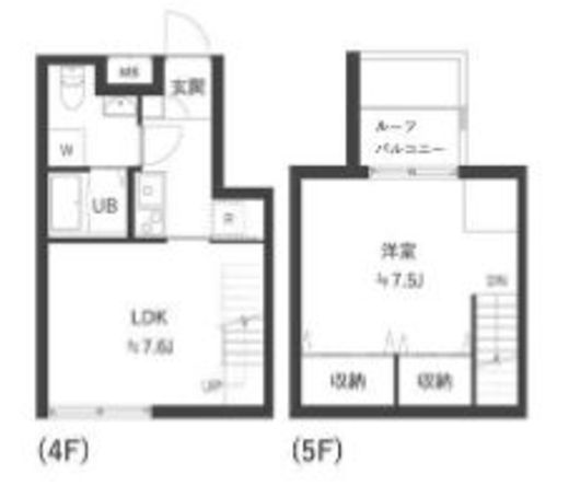 アーバンパーク不動前 402 間取り図