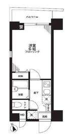 レキシントン・スクエア曙橋 803 間取り図