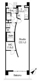 ブリリアイスト三軒茶屋アイビーテラス i420 間取り図