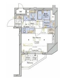 コンシェリア白金台 12階 間取り図