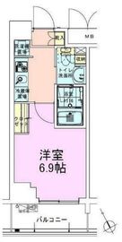 門前仲町レジデンス参番館 1004 間取り図