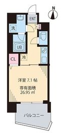 ソルジェンテ中野 303 間取り図