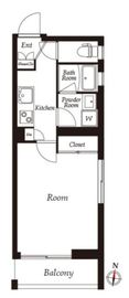 THE CLASS EXCLUSIVE RESIDENCE 301 間取り図