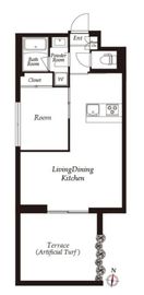 THE CLASS EXCLUSIVE RESIDENCE 102 間取り図