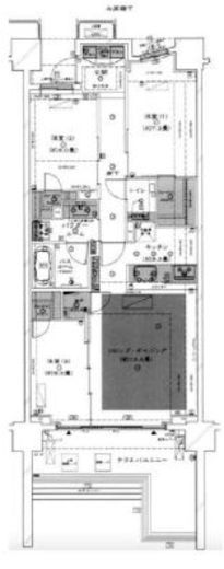 ガーデンヒルズ四ツ谷迎賓の森 6階 間取り図
