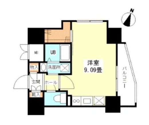 フリージアテラス 403 間取り図