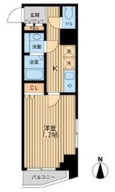 ドゥーエ東陽町 207 間取り図