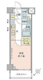ザ・パークワンズ目黒不動前 4階 間取り図
