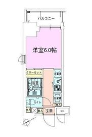 門前仲町レジデンス伍番館 301 間取り図