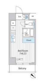 アレージュマン日本橋人形町 902 間取り図