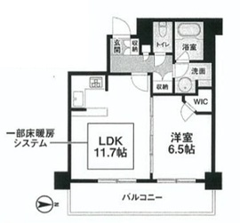 エスティメゾン錦糸町 803 間取り図