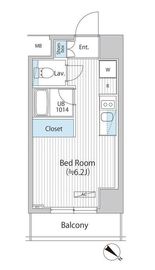 アレージュマン日本橋人形町 704 間取り図
