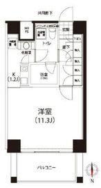 クイズ恵比寿 704 間取り図