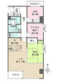 メゾン白金 1階 間取り図