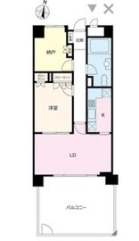 朝日目黒マンション 2階 間取り図