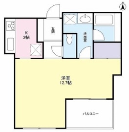 代官山プラザ 7F1 間取り図