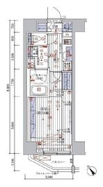 ブライズ東池袋 2階 間取り図