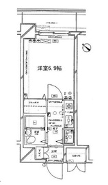 グランパレス南麻布仙台坂 802 間取り図