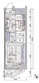 ブライズ東池袋 3階 間取り図