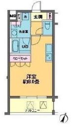 カスタリア大塚2 604 間取り図