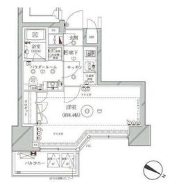 セジョリ目黒 4階 間取り図