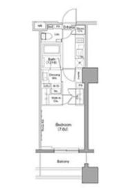 ザ・パークハビオ木場 906 間取り図