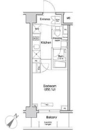 プライマル方南町 113 間取り図