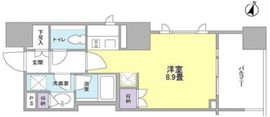 クローバー神田紺屋町 406 間取り図