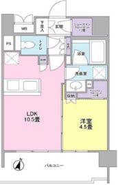 クローバー神田紺屋町 203 間取り図