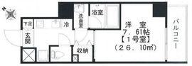 パティーナエーレ東中野 101 間取り図