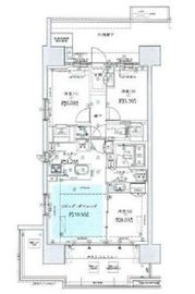 シティテラス品川イースト 7階 間取り図